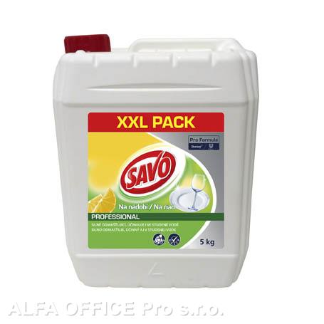 Prostředek na nádobí SAVO Professional / 5 kg