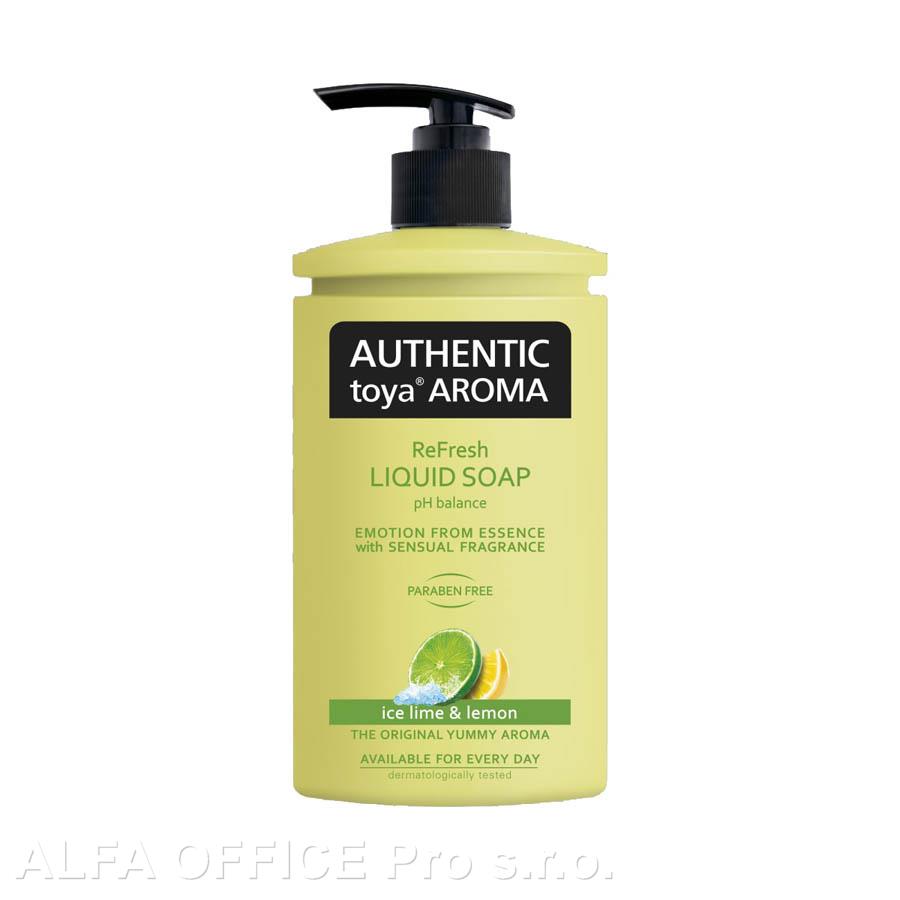 Tekuté mýdlo AUTHENTIC Limetka a citron / 400 ml