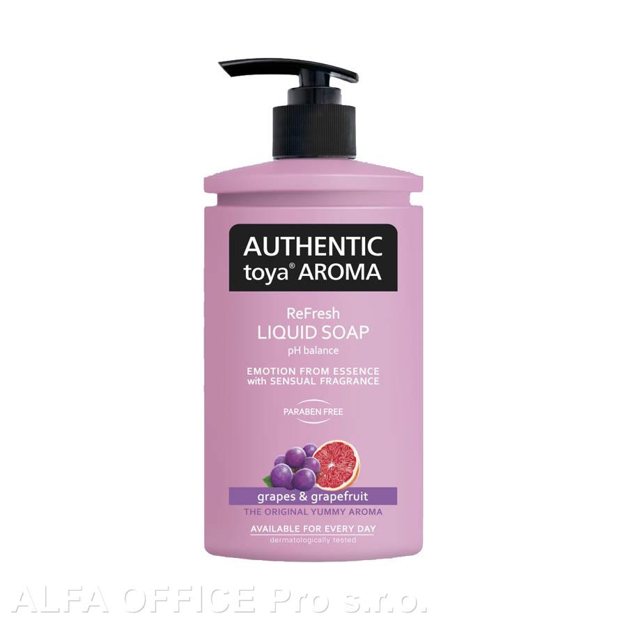 Tekuté mýdlo AUTHENTIC Hrozny a grep / 400 ml