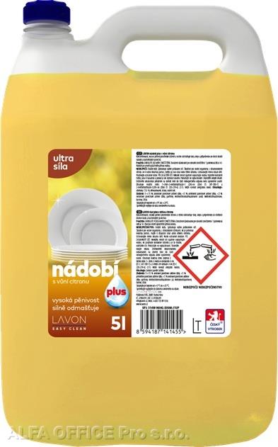 LAVON na nádobí Plus - 5 l
