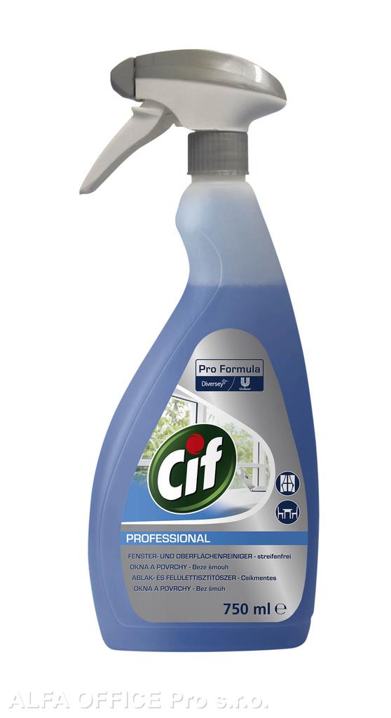 Cif Professional čistič oken s rozprašovačem 750 ml