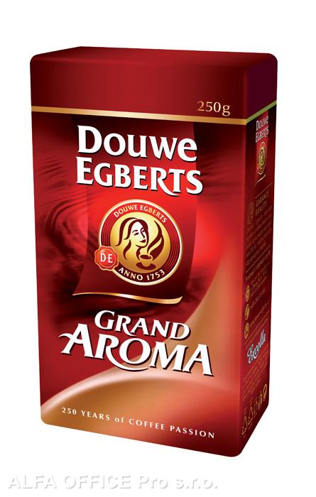 Mletá káva Douwe Egberts Grand Aroma / 250 g
