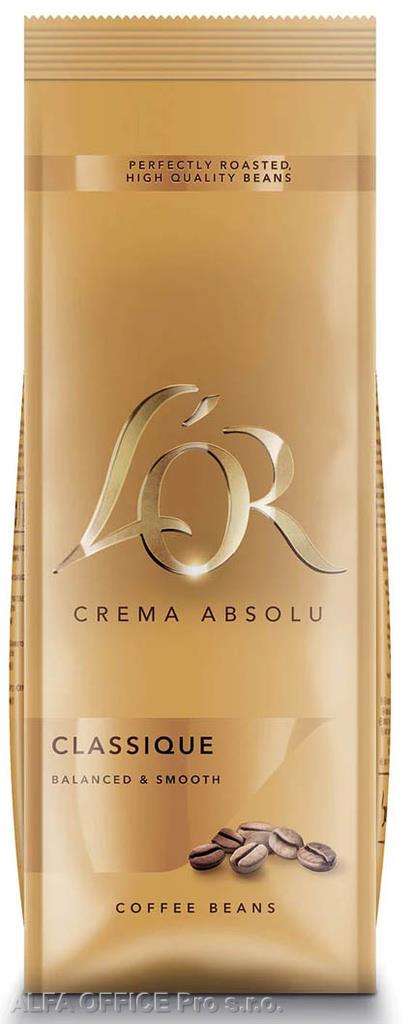 Zrnková káva Lor Crema Absolu Classique / 500 g
