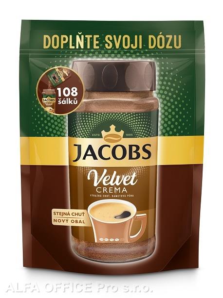 Náhradní náplň káva Jacobs Velvet / 180 g