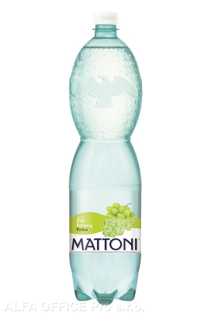 Minerální voda Mattoni hroznové víno / 1,5 l