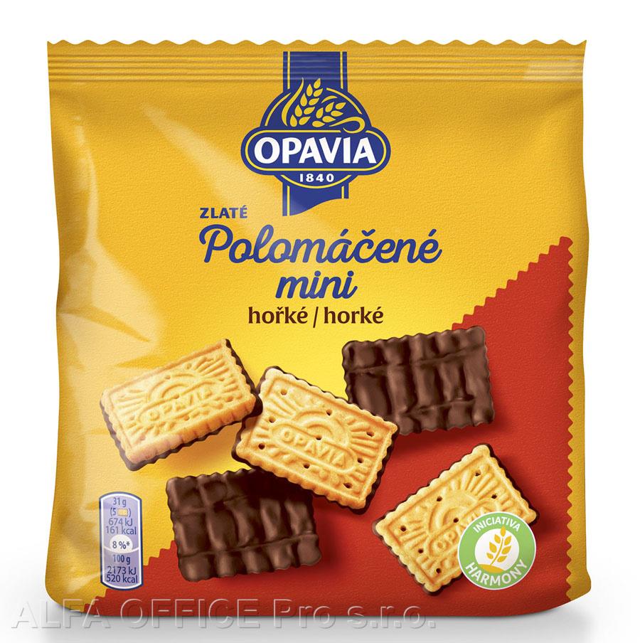 Opavia Zlaté Polomáčené mini hořké / 145g