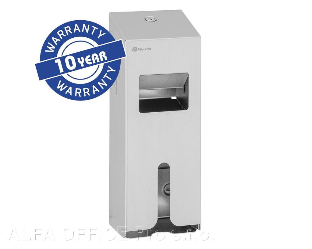 Zásobník na hygienické vložky a tampony STELLA - nerez