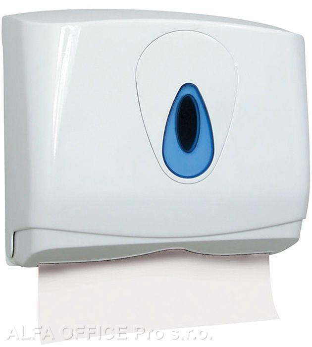 Zásobník na skládané ručníky - Merida TOP / bílá / modrá / maxi