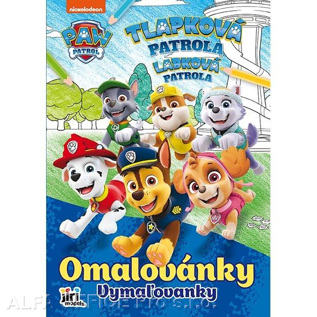 Omalovánky A4 - Tlapková patrola