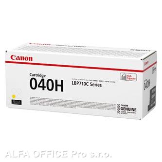 Canon originální toner 040H, yellow, 10000str., 0455C001, 0455C002, high capacity, Canon i