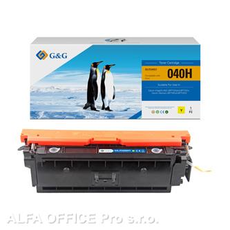  G&G kompatibilní toner s 040H, yellow, 10000str., NT-PC040XY, high capacity, pro 