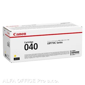 Canon originální toner 040Y, yellow, 5400str., 0454C001, Canon imageCLASS LBP712Cdn,i-SENS