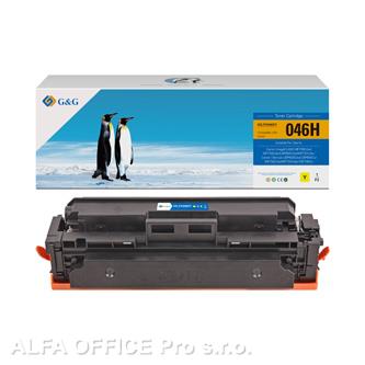  G&G kompatibilní toner s 046HY, yellow, 5000str., NT-PC046XY, high capacity, pro 