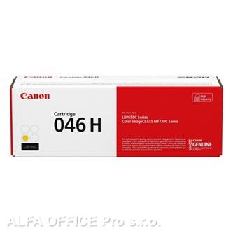 Canon originální toner 046HY, yellow, 5000str., 1251C002, high capacity, Canon LBP654Cx, 6