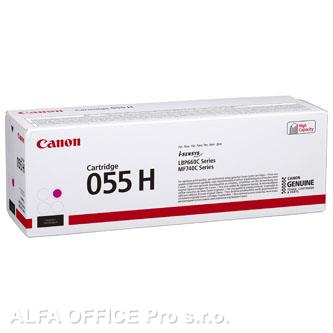Canon originální toner 055MH, magenta, 5900str., 3018C002, high capacity, Canon MF742Cdw, 