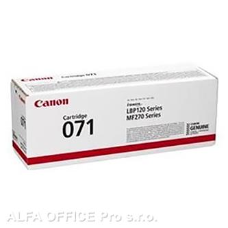Canon originální toner 071, black, 1200str., 5645C002, Canon MF272dw, 275dw, LBP