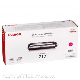 Canon originální toner CRG717, magenta, 4000str., 2576B002, Canon MF-8450