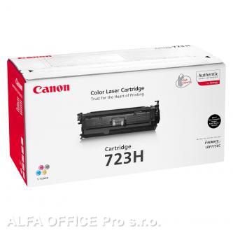 Canon originální toner CRG723H, black, 10000str., 2645B002, high capacity, Canon LBP-7750C