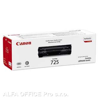 Canon originální toner CRG725, black, 1600str., 3484B002, Canon LBP-6000, 6020, 6020b, MF 
