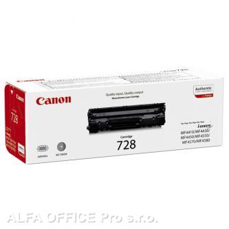 Canon originální toner CRG728, black, 2100str., 3500B002, Canon MF-4410, 4430, 4450, 4550,