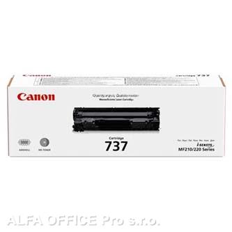 Canon originální toner CRG737, black, 2400str., 9435B002, Canon MF229, MF226, MF217, MF216