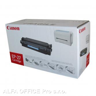 Canon originální toner EP27, black, 2500str., 8489A002, Canon LBP-3200, MF-3110, 5630, 565