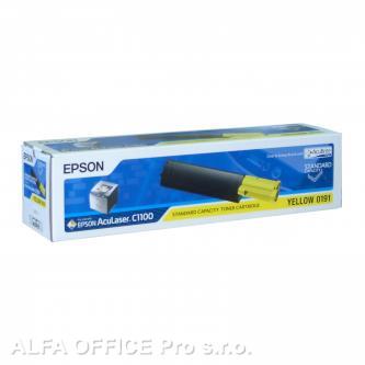 Epson originální toner C13S050191, yellow, 1500str., Epson AcuLaser C1100, 1100N, CX11N, 1