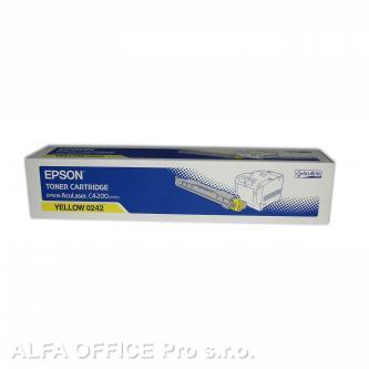 Epson originální toner C13S050242, yellow, 8500str., Epson AcuLaser C4200DN, 4200DNPC5, 42