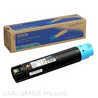 Epson originální toner C13S050658, cyan, 13700str., high capacity, Epson Aculaser C500DN