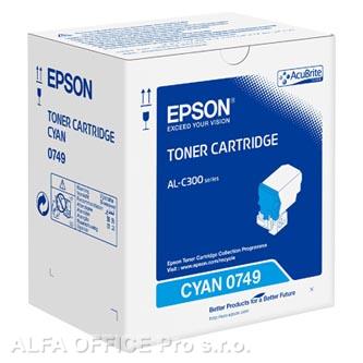 Epson originální toner C13S050749, cyan, 8800str., Epson WorkForce AL-C300N
