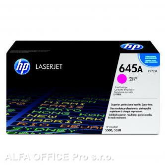 HP originální toner C9733A, magenta, 12000str., HP 645A, HP Color LaserJet 5500, N, DN, HD
