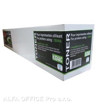 UPrint kompatibilní toner s CB381A, cyan, 21000str., H.824AC, pro HP Color LaserJet CP6015