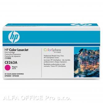 HP originální toner CE263A, magenta, 11000str., HP 648A, HP Color LaserJet CP4025, CP4525