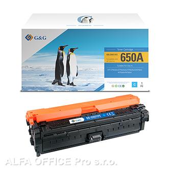  G&G kompatibilní toner s CE271A, cyan, 15000str., NT-CH271FC, HP 650A, pro HP La 