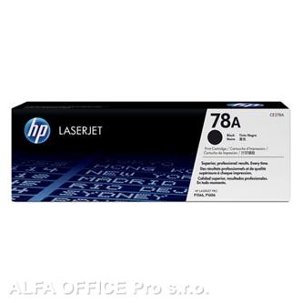HP originální toner CE278A, black, 2100str., HP 78A, HP LaserJet Pro P1566, M1536