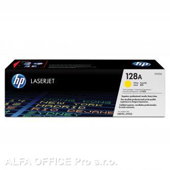 HP originální toner CE322A, yellow, 1300str., HP 128A, HP LaserJet Pro CP1525n, 1525nw, CM