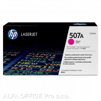 HP originální toner CE403A, magenta, 6000str., HP 507A, HP LaserJet Enterprise 500 color M