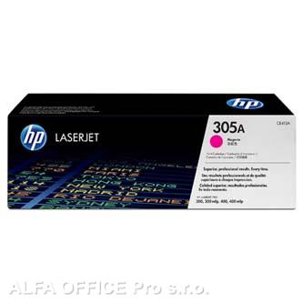 HP originální toner CE413A, magenta, 2600str., HP 305A, HP Color LaserJet Pro M375NW, Pro 