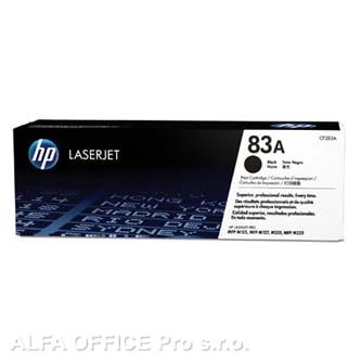 HP originální toner CF283A, black, 1500str., HP 83A, HP LJ Pro M201dw,201n,MFP M125a,125nr
