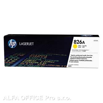 HP originální toner CF312A, yellow, 31500str., HP 826A, HP Color LaserJet Enterprise M855d