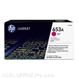 HP originální toner CF323A, magenta, 16500str., HP 653A, HP Color LaserJet Enterprise Flow