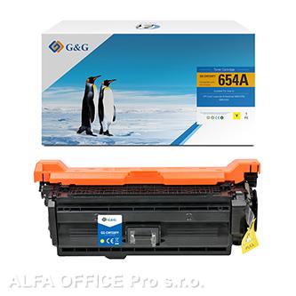  G&G kompatibilní toner s CF332A, yellow, 15000str., NT-CHF332FY, HP 654A, pro HP 