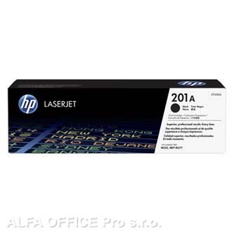 HP originální toner CF400A, black, 1500str., HP 201A, HP Color LaserJet MFP 277, Pro M252,
