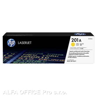 HP originální toner CF402A, yellow, 1400str., HP 201A, HP Color LaserJet MFP 277, Pro M252