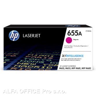 HP originální toner CF453A, magenta, 10500str., HP 655A, HP Color LaserJet Enterprise M652