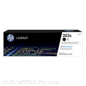 HP originální toner CF540X, black, 3200str., HP 203X, high capacity, HP Color LaserJet Pro