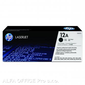 HP originální toner Q2612A, black, 2000str., HP 12A, HP LaserJet 1010, 1012, 1015, 1020, 1