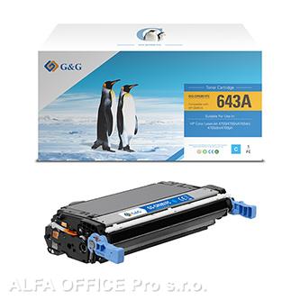  G&G kompatibilní toner s Q5951A, cyan, 10000str., NT-CH5951FC, HP 643A, pro HP C 