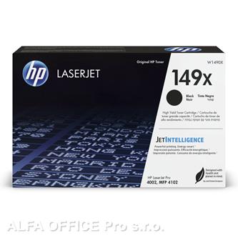 HP originální toner W1490X, black, 9500str., HP 149X, high capacity, HP LaserJet