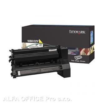  Lexmark originální toner 10B032Y, yellow, 15000str., Lexmark C750, X420e 